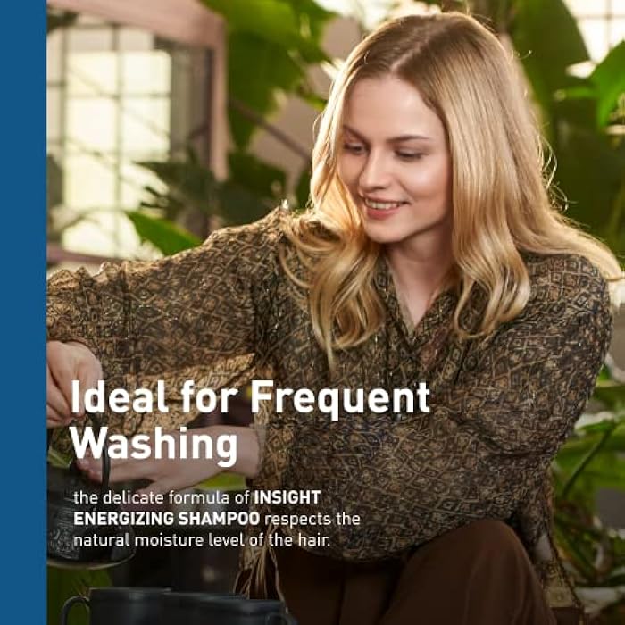 INSIGHT Clean Beauty Daily Use Energizing Shampoo for Soft & Shiny Hair, Vegan, 13.5 fl oz - Image 2