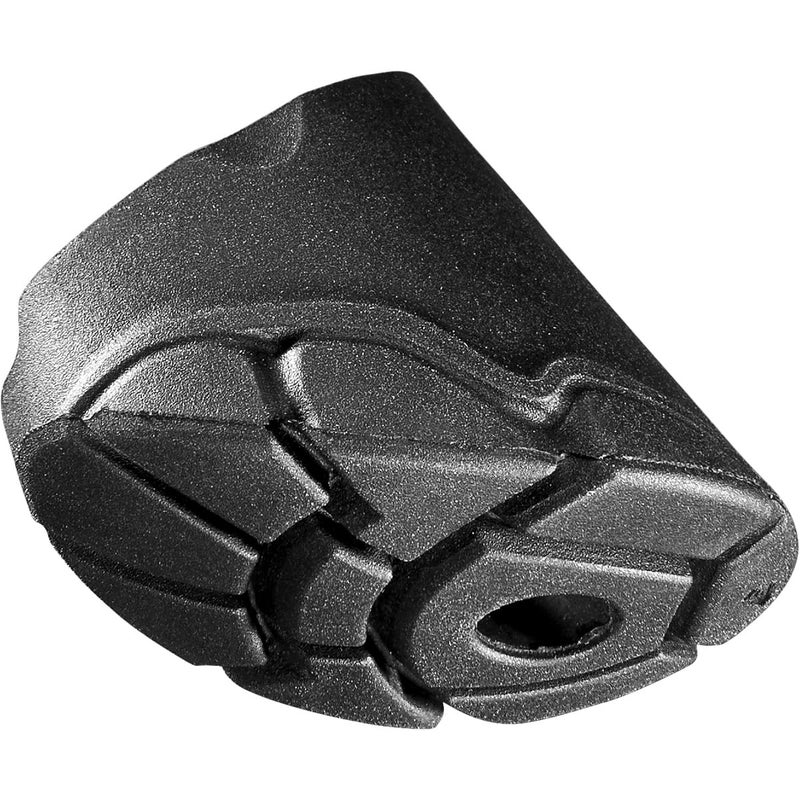 Generic Leki Adult Smart Tip 2 pad rubber buffer, black, one size 