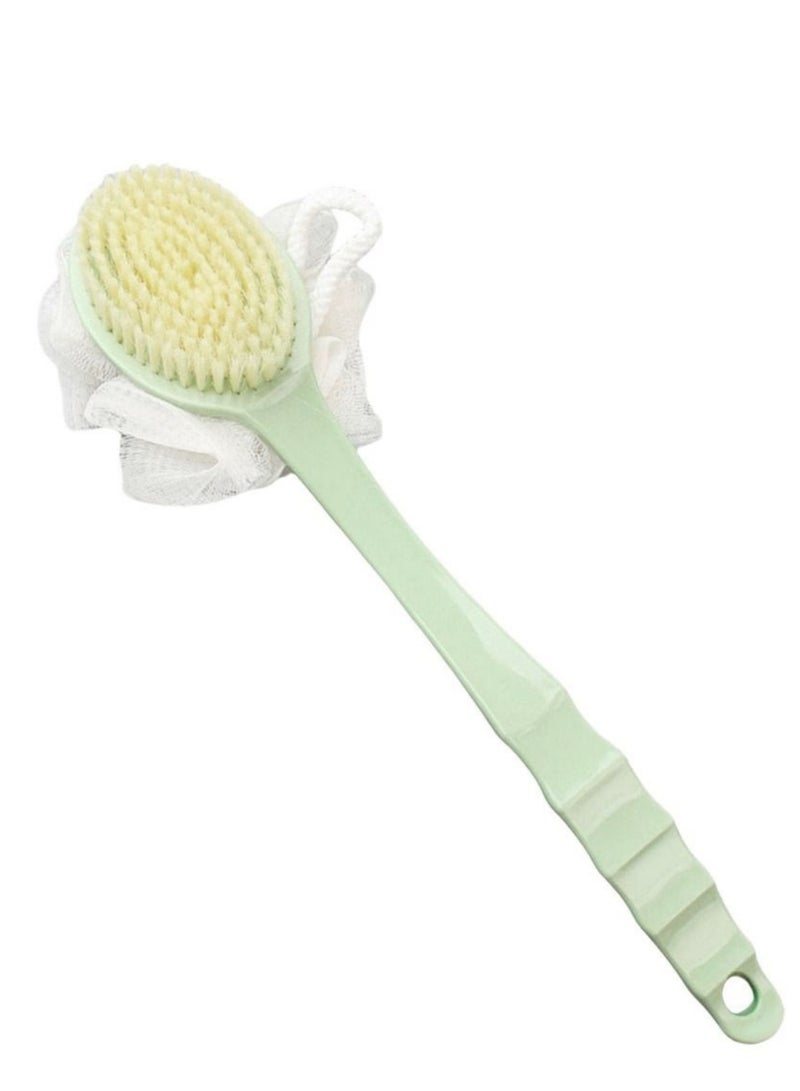 Enjoy a luxurious bathing experience that combines soft foam and deep cleansing, with a double green bath brush that gives you silky, fresh skin every day. - Image 4