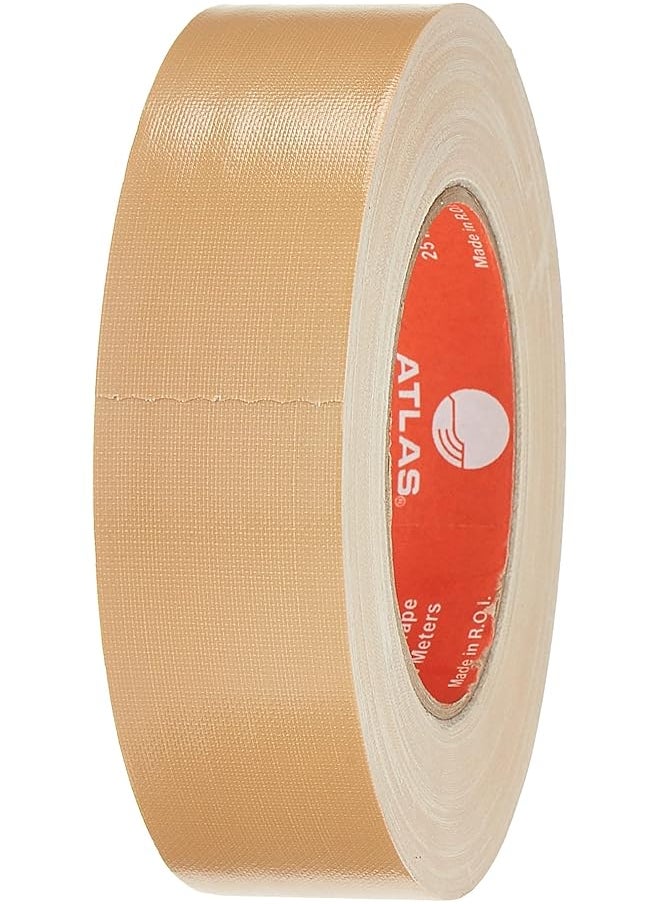 ATLAS - Atlas Cloth Tape 1½"X25M (38Mm) Beig - Image 1