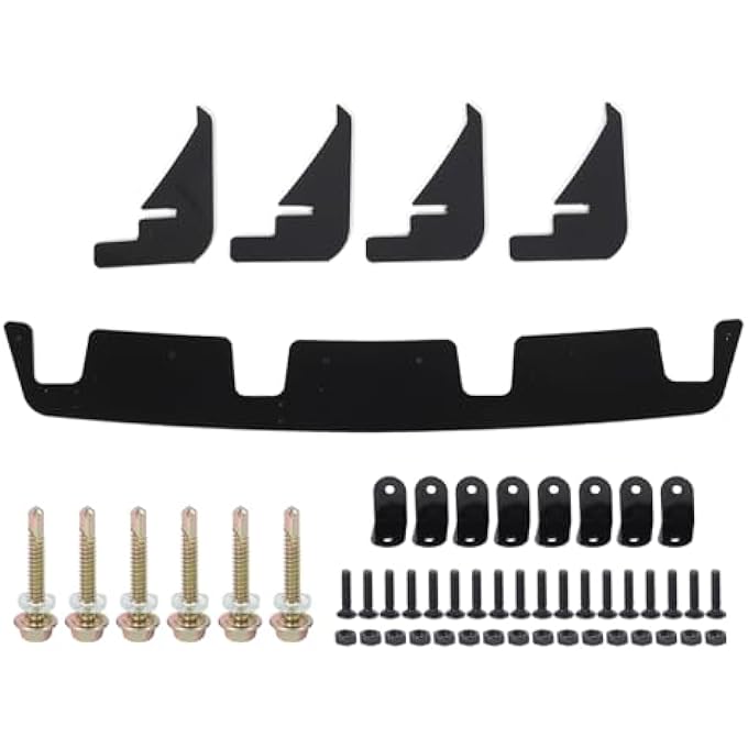 YDuupxe Rear Lip Spoiler Lip Diffuser Rear Bumper for A Class W176 AMG 2013 to 2018 - Image 5