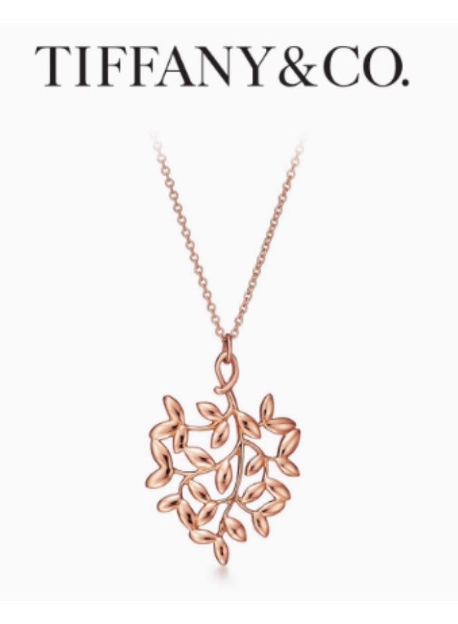 Tiffany & Co. Tiffany 18K Rose Gold Pendant Necklace - Image 1