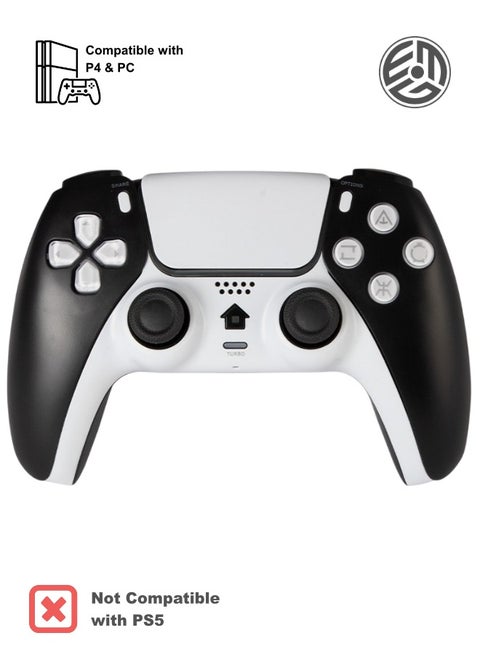Wireless Controller Compatible with PS4/PS4 Slim/PS4 Pro, Anti-slip Bluetooth Joystick