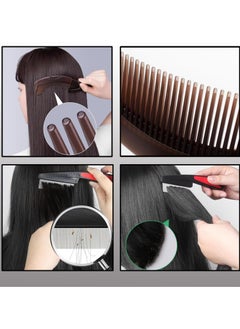 BTFMEI 2 Pieces Dandruff Combs, Lice Comb, Scalp Comb for Scalp Massage Refreshing and Dandruff Dirt Removal, Reduce Scalp Itching Oil, Scalp Care Comb with Skin Scraping Handle for Women Men  - Image 5