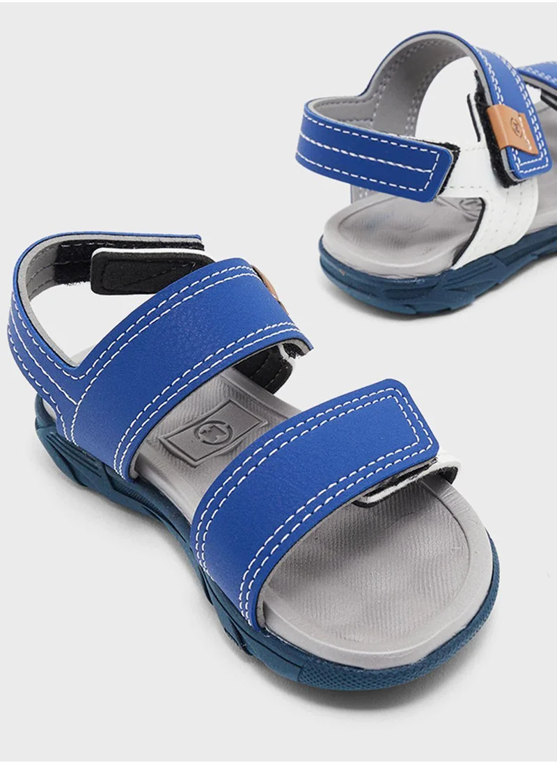 MOLEKINHO Infant Samantha Velcro Sandals