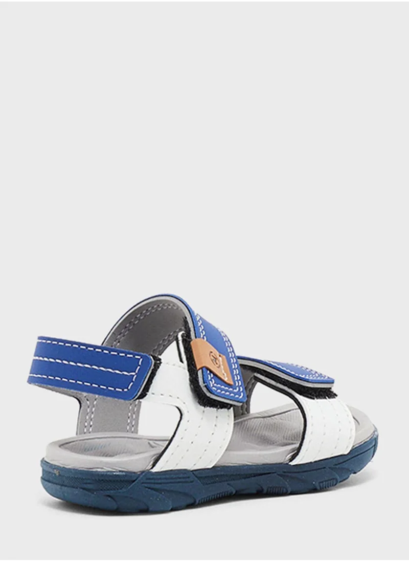 MOLEKINHO Infant Samantha Velcro Sandals