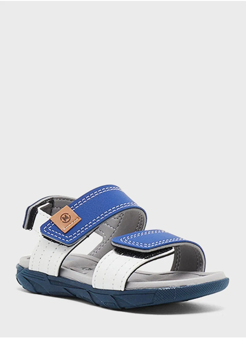 MOLEKINHO Infant Samantha Velcro Sandals