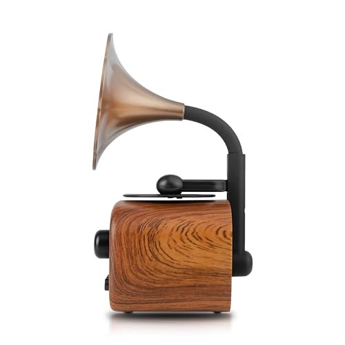 TYNIMO B3 Vintage Gramophone Bluetooth Speaker 5W for Home, Ideal for House Party, Birthdays, Festivals and Vintage Gifts - Image 5