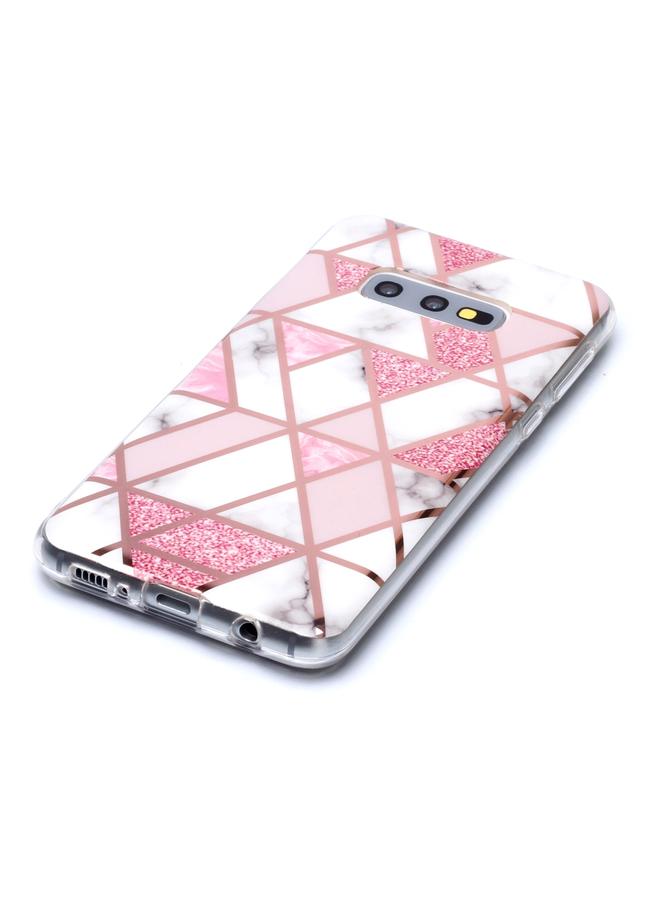 Zaboon Case For Galaxy S10e Plating Marble Pattern Soft TPU Protective Case - Image 3