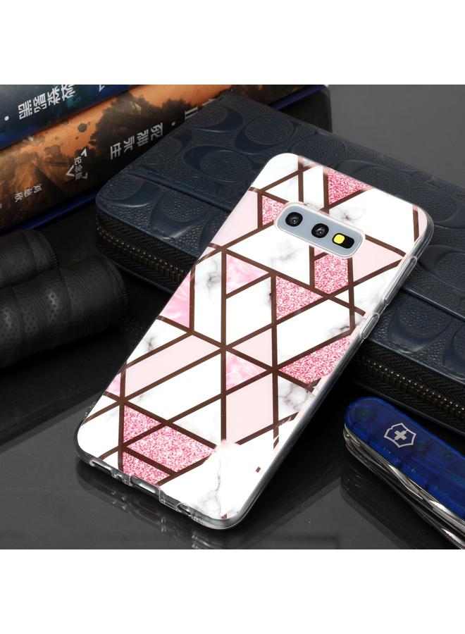 Zaboon Case For Galaxy S10e Plating Marble Pattern Soft TPU Protective Case - Image 5