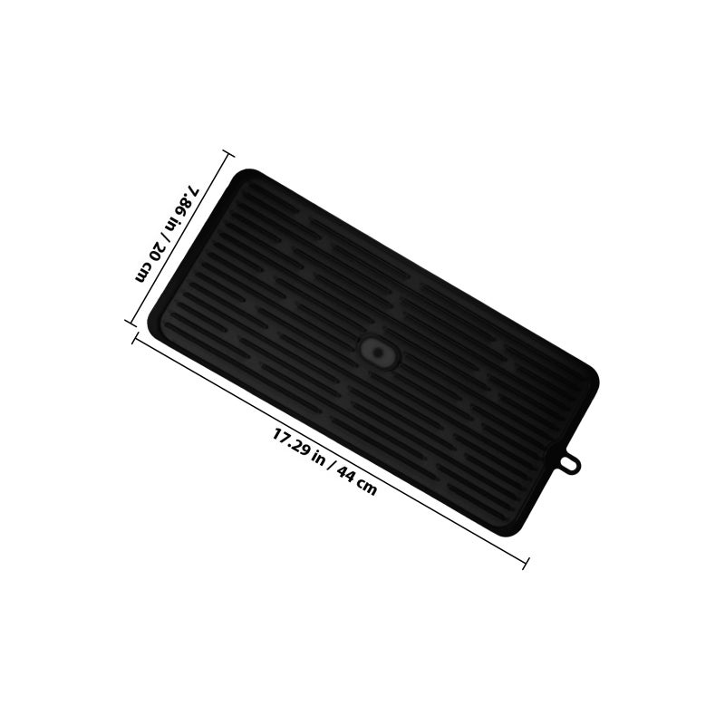 Cat Food Mat Dog Food Mat Silicone Dog Bowl Mat Non- Feeding Mat Pet Placemat - Image 2