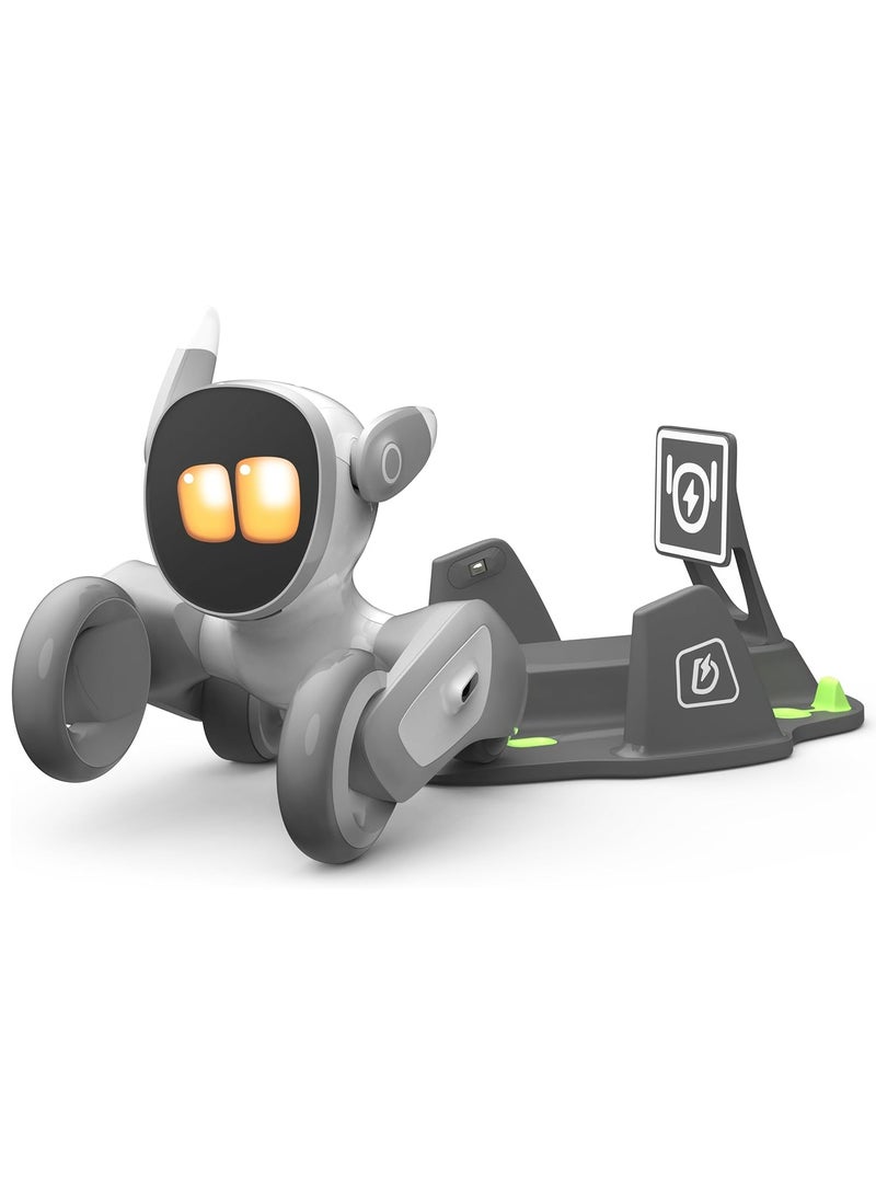 Loona Robot Pet Dog ChatGPT-4o Smart AI-Powered Companion Voice & Gesture Control, Real-Time Interaction Robotics Toys for Kids with Charging Dock - Image 1