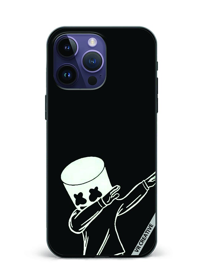 VR CREATIVE Protective Case Cover For Apple iPhone 15 Pro Max Dab Design Multicolour - Image 1