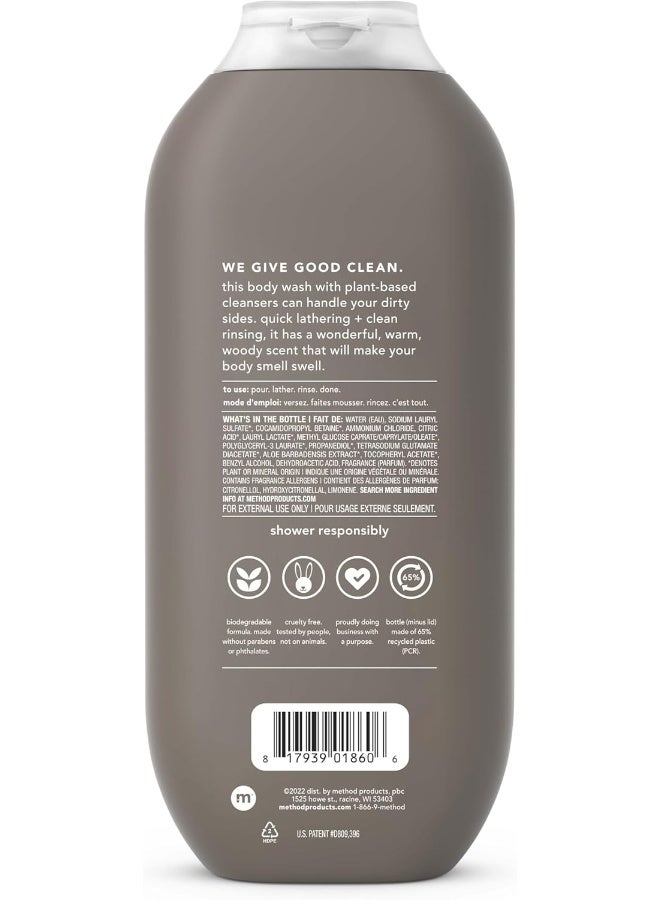 Method Men Body Wash Cedar Cypress 18 Fl Oz 532 Ml - Image 2