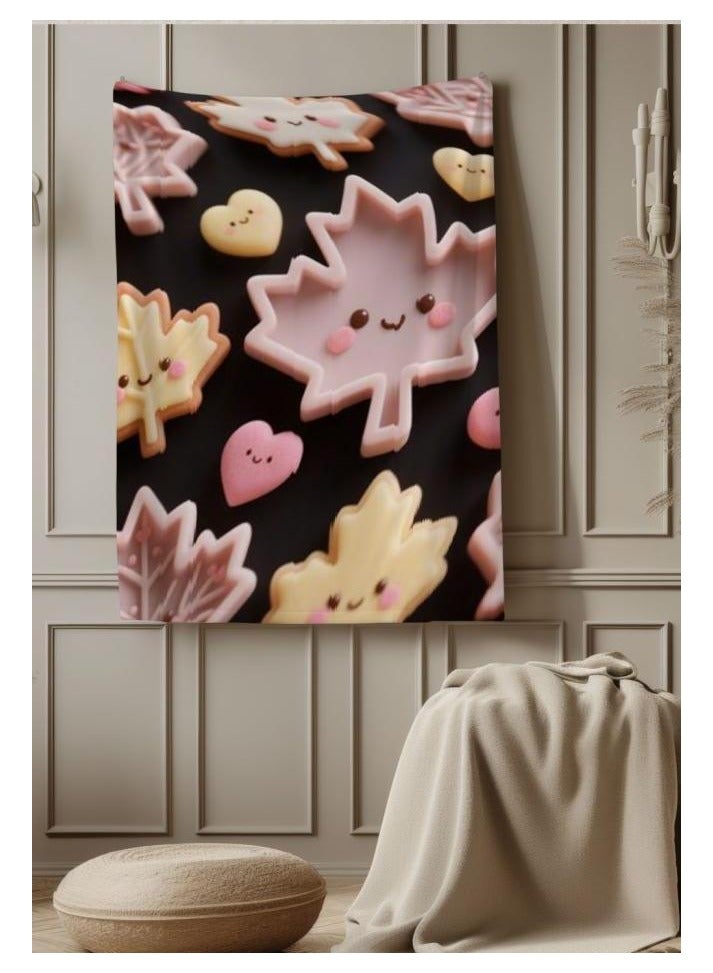 general Children's or student cartoon flannel thin blanket (warm and comfortable, suitable for sleep, games) 100cm*150cm - 6 - Image 1