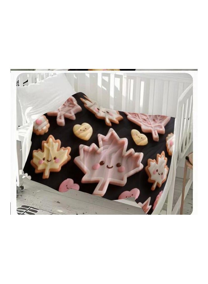 general Children's or student cartoon flannel thin blanket (warm and comfortable, suitable for sleep, games) 100cm*150cm - 6 - Image 3