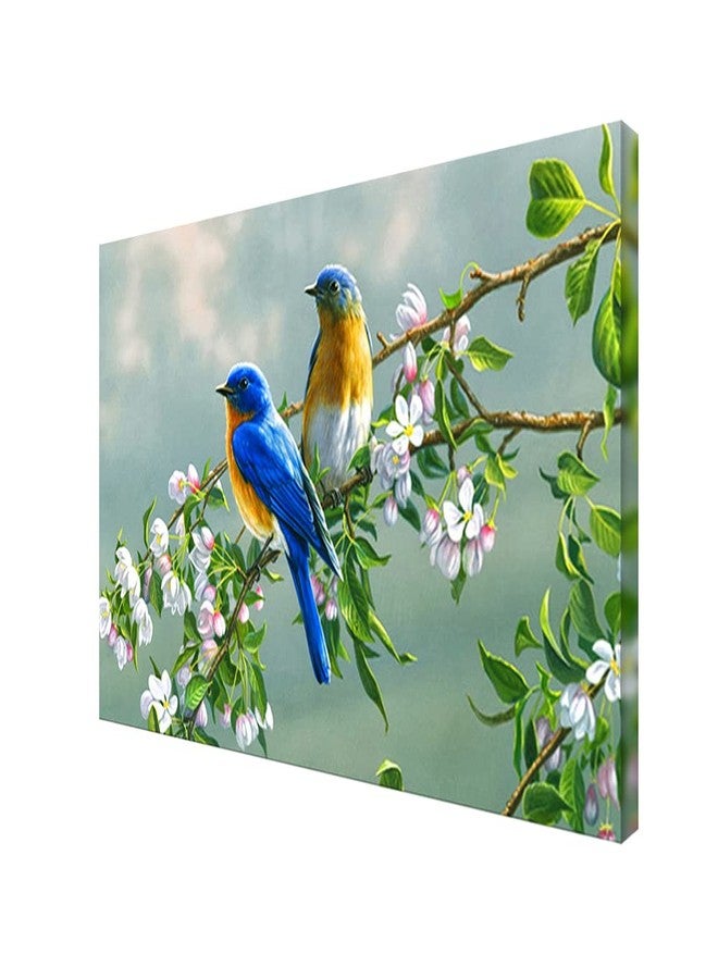999STORE لوحات جدارية خشبية من 999STORE، لوحة جدارية للطيور (قماش مشدود 24 × 36 بوصة) Wooden32158 - Image 4