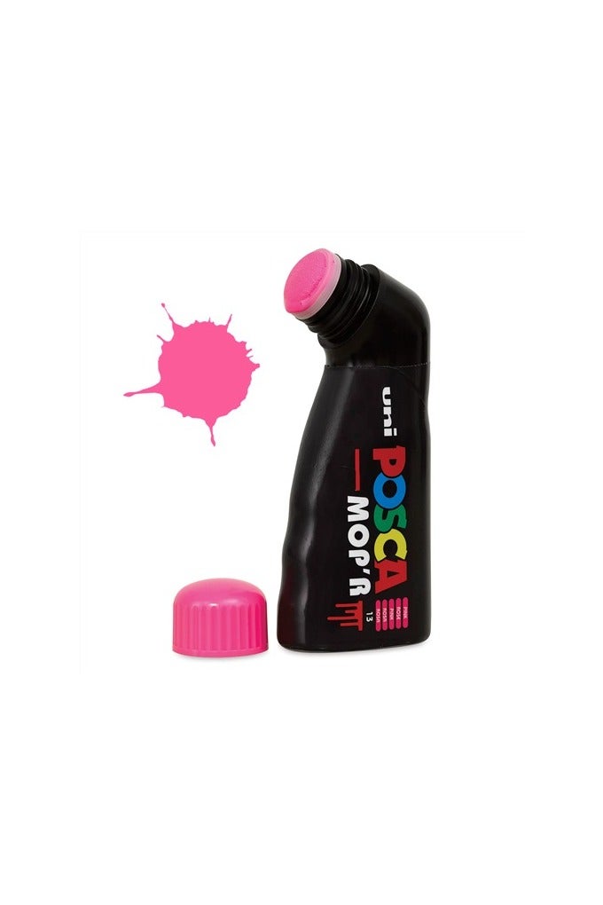 POSCA - Uni Mitsubishi Pencil - MOP'R Marker - Round Tip XXL 3-19 mm - Ergonomic Shape, Semi-Rigid Body - Water-Based Paint Marker - All Holder - Pink - Image 2