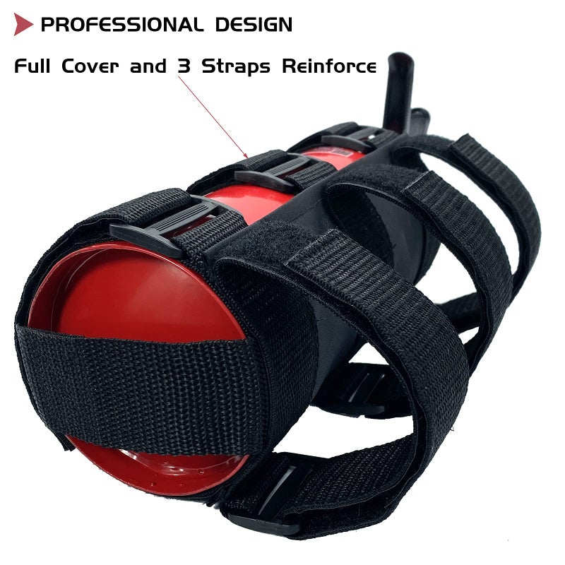 SKARUMMER Car Roll Bar Fire Extinguisher Mount Holder Replacement for Jeep Wrangler CJ YJ TJ LJ JK JKU JL JLU, Polaris Ranger RZR General RS1, Can Am Maverick X3 & More - Adjustable Extinguisher Mount Strap - Image 3