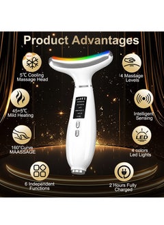 Necomi Face & Neck Massager, Skin Care, Facial Contouring Tool, Cooling and Thermal Functions for Anti-Aging, Lifting and Firming of Sagging Skin  - Image 2