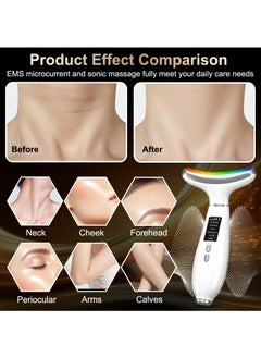 Necomi Face & Neck Massager, Skin Care, Facial Contouring Tool, Cooling and Thermal Functions for Anti-Aging, Lifting and Firming of Sagging Skin  - Image 5