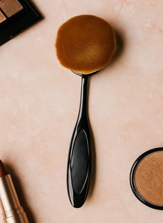 Sedell Paris LuxeBlend Tooth-Type Oval Face Brush All-in-One Beauty Tool for Airbrushed, Flawless Coverage - Image 4