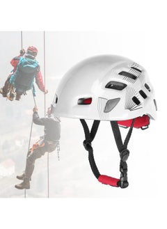 Thoraya Outdoor Sport Safety Helmet Adjustable Rock Climbing Head Protection Helmets(white)  - Image 4