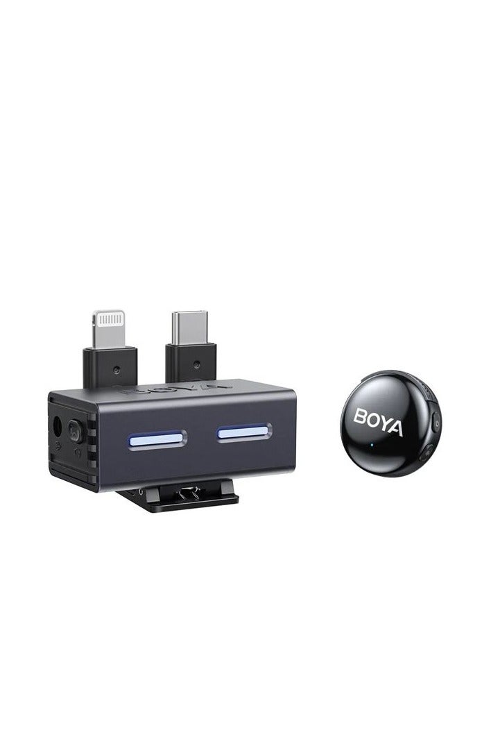 BOYA Boya BOYALINK 3 AI-Powered Button-Sized Wireless Microphone System ...