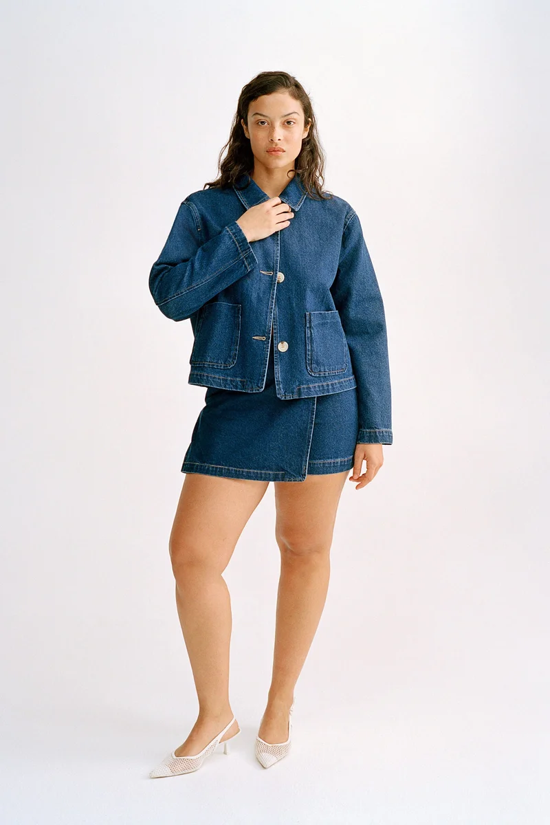 H&M Collared twill jacket