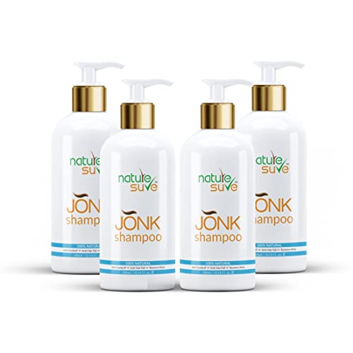 Nature Sure Jonk Shampoo Hair Cleanser for Men & Women - 4 Packs (300ml Each) - Image 1
