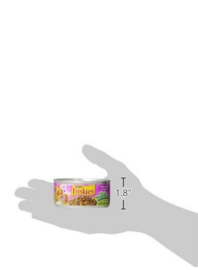 فريسكس طعام القطط الرطب من بورينا فريسكيز "كنوز لذيذة" مع الديك الرومي والكبد في المرق - (عبوة من ٢٤ قطعة) علب ٥.٥ أونصة - Image 3