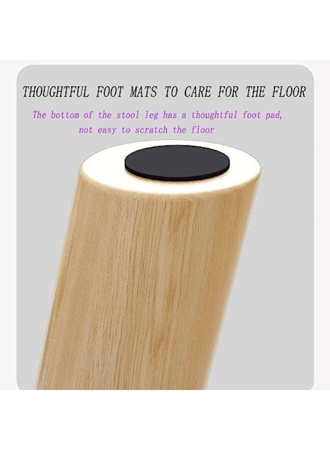 WALALLA Small Bench Home Living Room Sitting Stool Door Changing Shoe Stool Sofa Stool Low Footstool upholstered Rectangular Bench Table Side Stool for Bedroom Living Room Leg Rest - Image 4