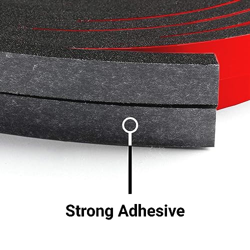 TRENDIKRAFT 5 Metre Double Sided Heavy Duty Bonding Acrylic Foam Attachment Tape for Strong Bonding, Interior and Exterior Use in Automotive, Superior Adhesive 3M + 2M (12MM X 2MM X 5M) - Image 4