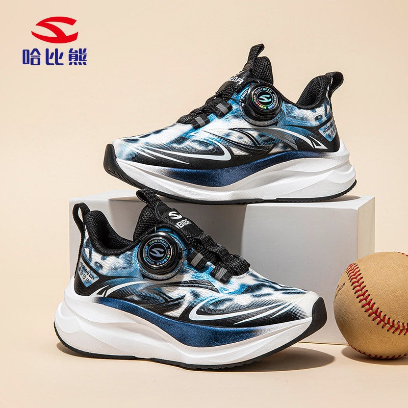 Habib Bear Double Net Boys Sneaker Girls Fashion Fashion Dad Shoes Campus Casual Shoes A Generation Of Hair - Image 3