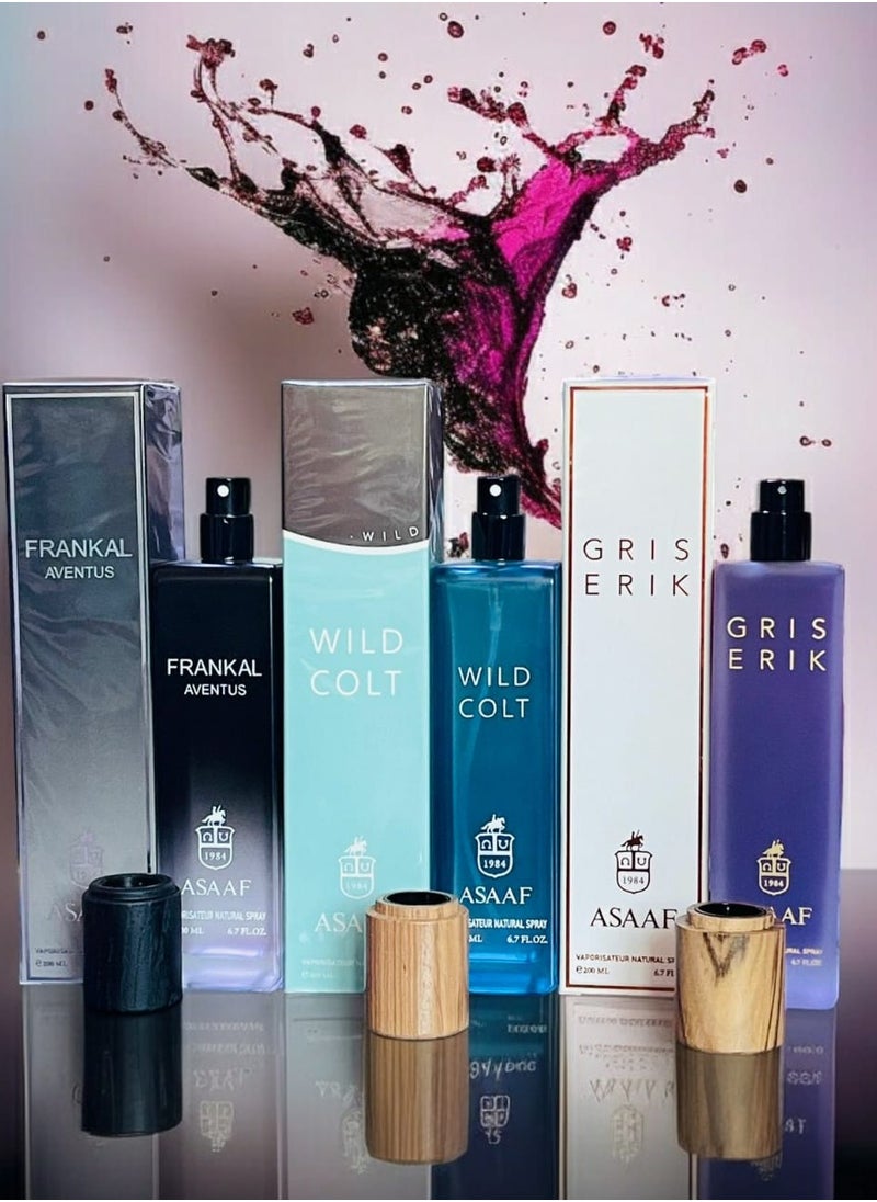 ASAAF - Asaaf Luxury Set 3 Pieces * 200 ml Eau de Parfum - Image 1