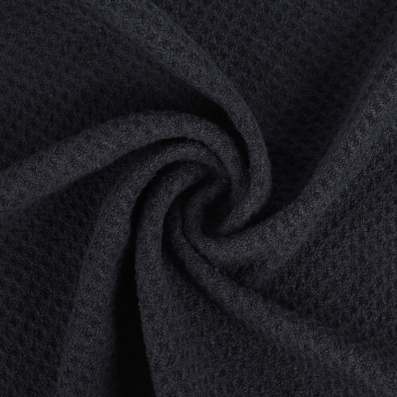 Mile High Life Microfiber Golf Towel and Oversized Brush Tool Kit with Club Groove Cleaner, Retractable Extension Cord and Clip (Black Printed Towel+Black Brush) - Image 4