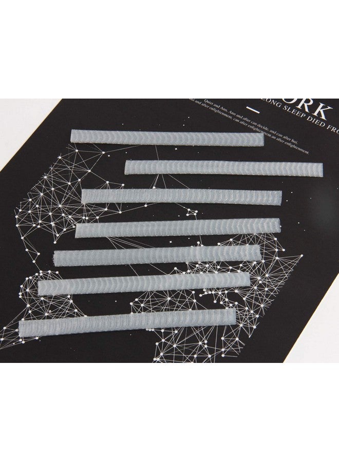 MosBug 200 Pack Protect Pro Makeup Brush Protector Reusable Expandable Mesh Cover For Eyeshadow Brush - Image 2