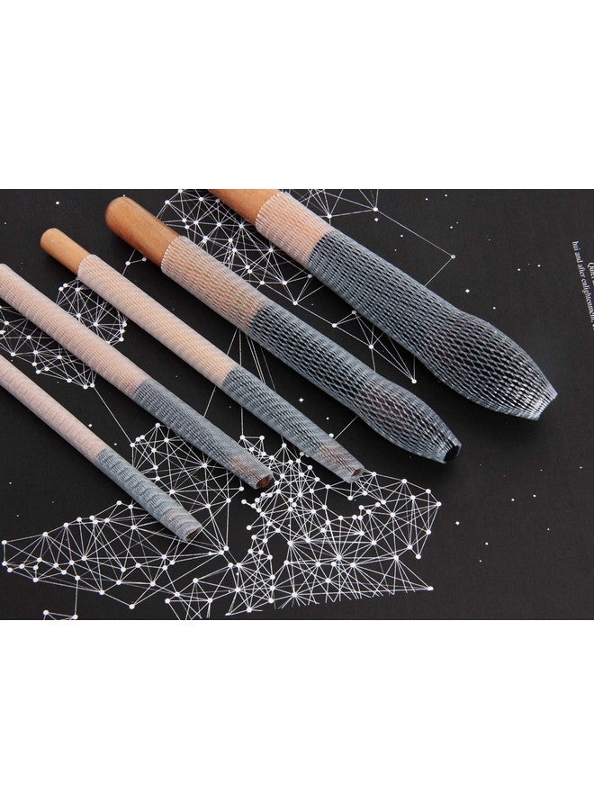 MosBug 200 Pack Protect Pro Makeup Brush Protector Reusable Expandable Mesh Cover For Eyeshadow Brush - Image 5