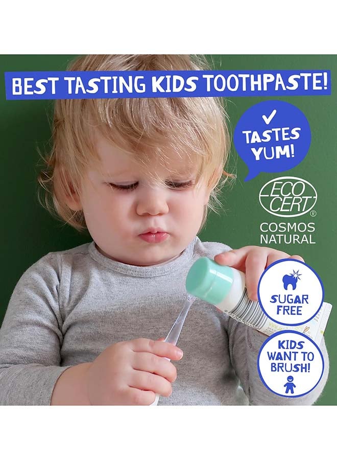 Jack N' Jill Natural Toothpaste Milkshake 50g, Ecocert Certified, Gentle, Fluoride-Free, Safe Oral Care for Kids & Toddlers - Image 3