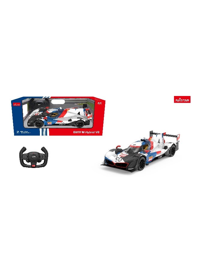 Rastar 1:14 Scale BMW M Hybrid V8 Remote Control Car, Officially Licensed BMW RC Toy Car for Kids - Image 4