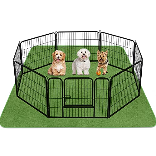 INVENHO Washable Pee Pads for Dogs 72"x72" Reusable Dog Pads Extra Large Upgrade Non-Slip Dog Pee Pads Heavy Absorbency Puppy Pee Pads Quick Dry Whelping Pads/Waterproof Puppy Training Pad - Image 1