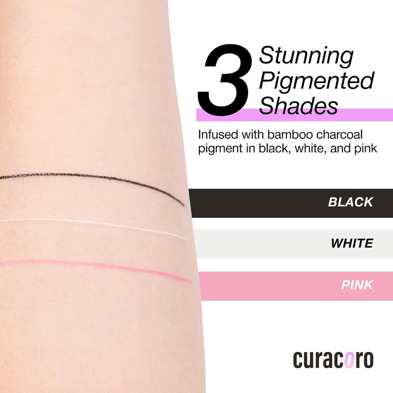 خيط تحديد شكل الحواجب Brow Mapping String، بطول 30 مترًا ومُرسوم مسبقًا، مخصص لتقنيات الميكروبليدينج والمكياج الدائم (PMU)، وتشكيل الحواجب باستخدام فحم الخيزران (لون أسود). - Image 3