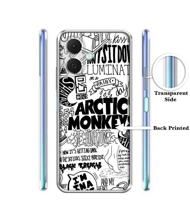 Casotec Arctic Monkeys Pattern Design Printed Silicon Soft TPU Back Case Cover for Tecno Spark Go 2 4G - Image 2