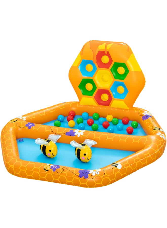 Bestway Lil' Beehive Inflatable Baby Pool & Ball Pit (127 x 119 x 61 cm) - Image 2