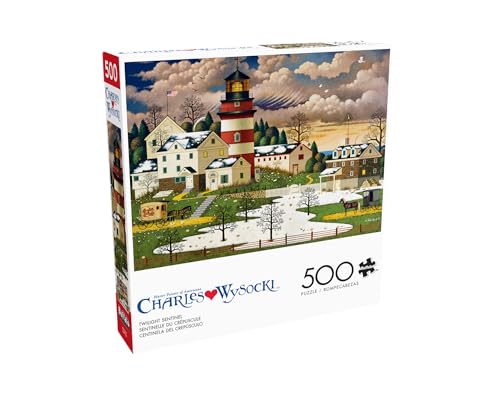 Buffalo Games - Charles Wysocki - Twilight Sentinel - 500 Piece Jigsaw Puzzle for Adults -Challenging Puzzle Perfect for Game Nights - Finished Size is 21.25 x 15.00 - Image 3