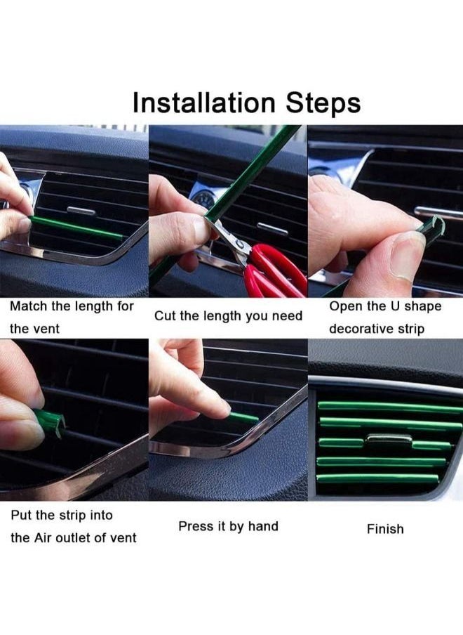 EasyLife Car Air Conditioner Outlet Vent Trim Strip  - Image 5
