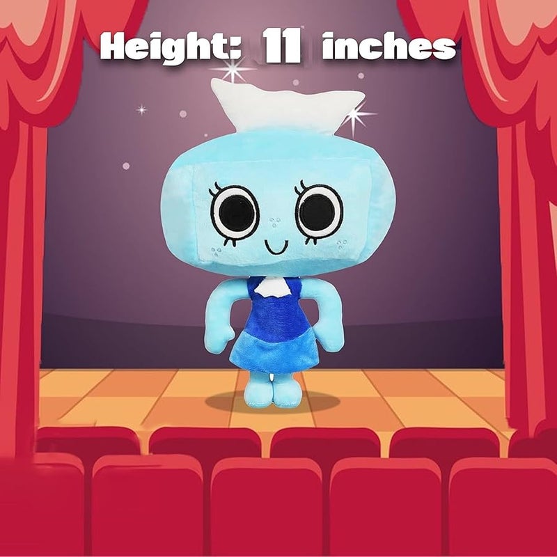 BLUE BARE Dandy's Adorable Cute Plush Toys Collection, 11'' Tisha Soft and Cuddly Stuffed Animals for Kids Ages 3+ Collectible Plushies Gifts for Kids & Fans Birthday Festival and Special Occasions (Tisha) - Image 3