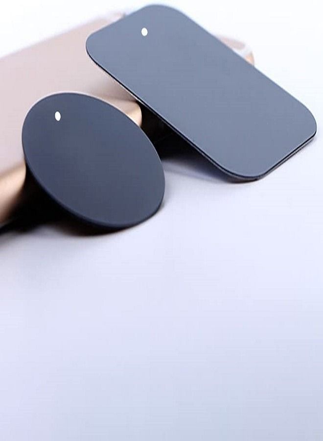 E COMMERCE  BAG Mobile Car Holder Universal Metal Plate For Magnetic Phone Car Mount Holder Cradle With Adhesive Pack Of 8 - Image 2