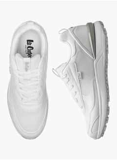 Lee Cooper Men's Panelled Sneakers with Lace-Up Closure  - Image 1