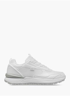 Lee Cooper Men's Panelled Sneakers with Lace-Up Closure  - Image 3